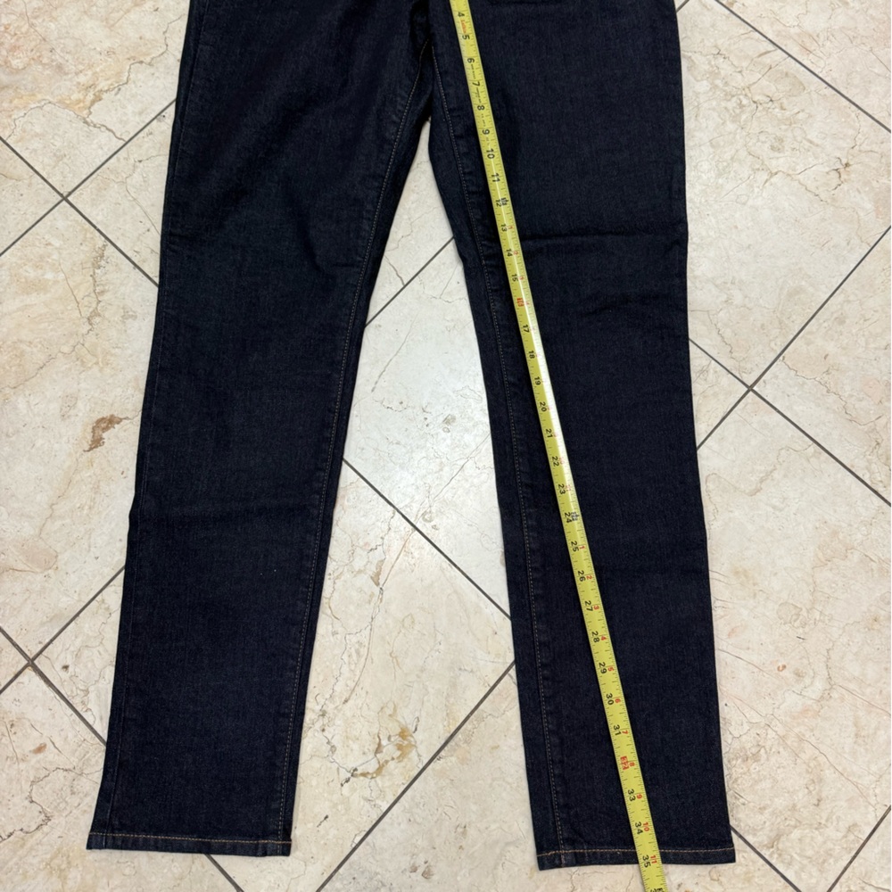 Old Navy Women's Dark Mid-Rise Blue Jeans - Picture 6 of 11